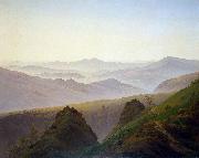 Caspar David Friedrich Morning in the Mountains oil painting